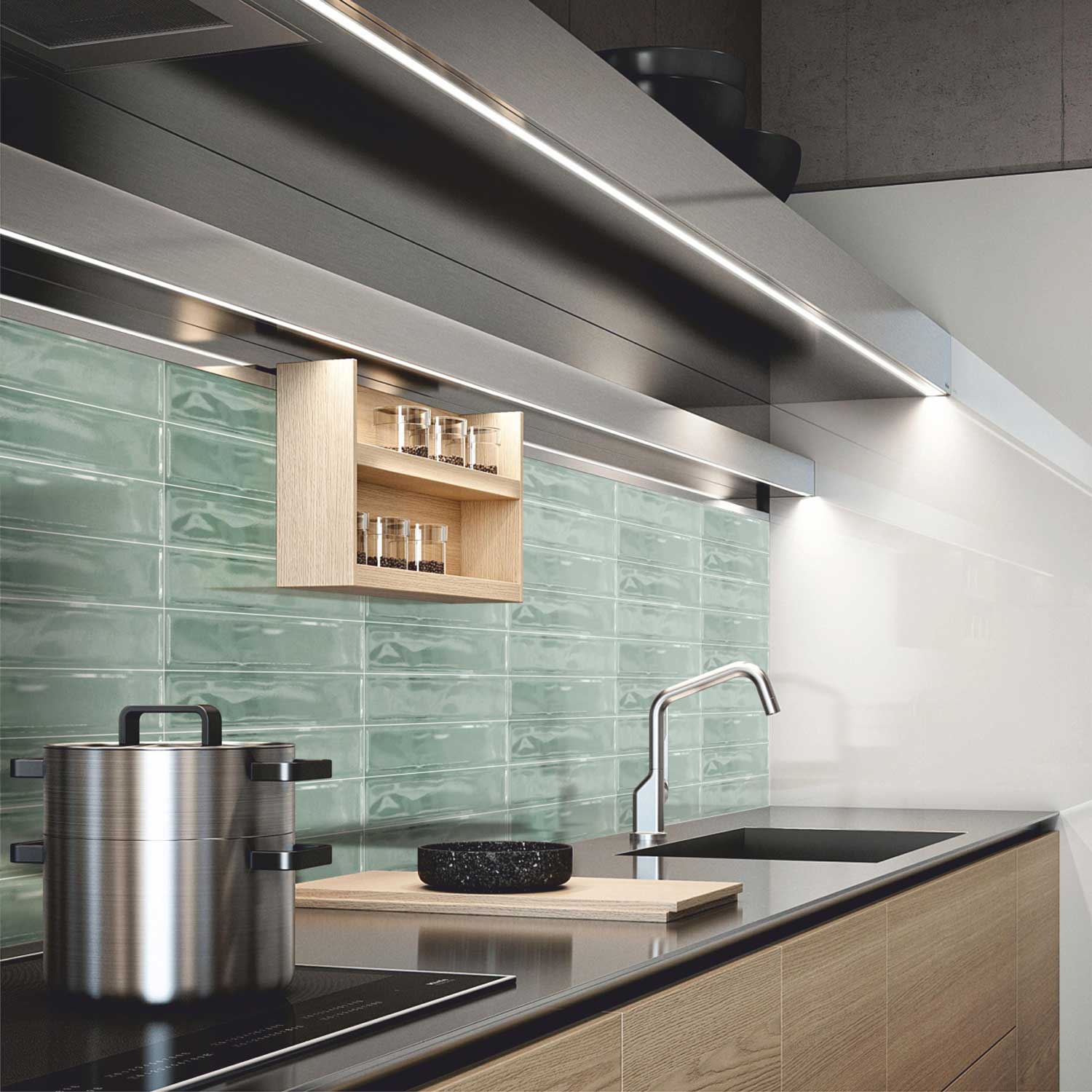 Керамическая плитка Керамин Хармони 4 400х64.5 Керамическая плитка Керамин Хармони 4 400х64.5