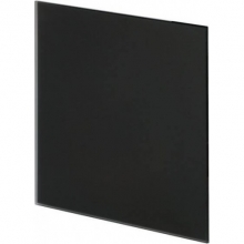 Панель Trax Glass 125, черное матовое стекло