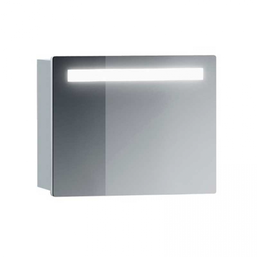 Шкаф навесной зеркальный Марсель ВШ 60 Белый глянцевый (1) - изображение 1