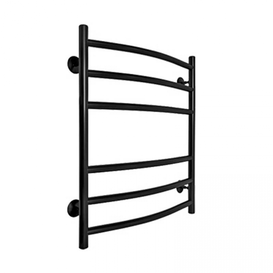 Полотенцесушитель водяной медный FINCOPPER FC 630*500/6 RAL 9005 черный - изображение 1