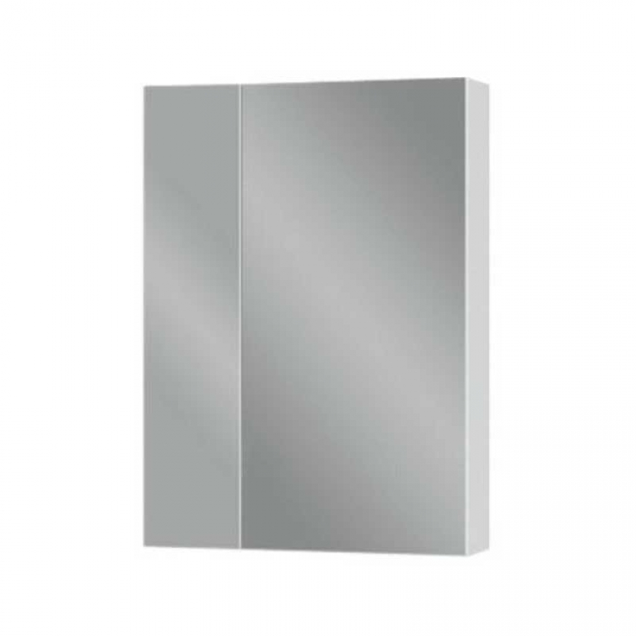 Шкаф GARDA 1 650 L, навесной зеркальный 2 двери - изображение 1
