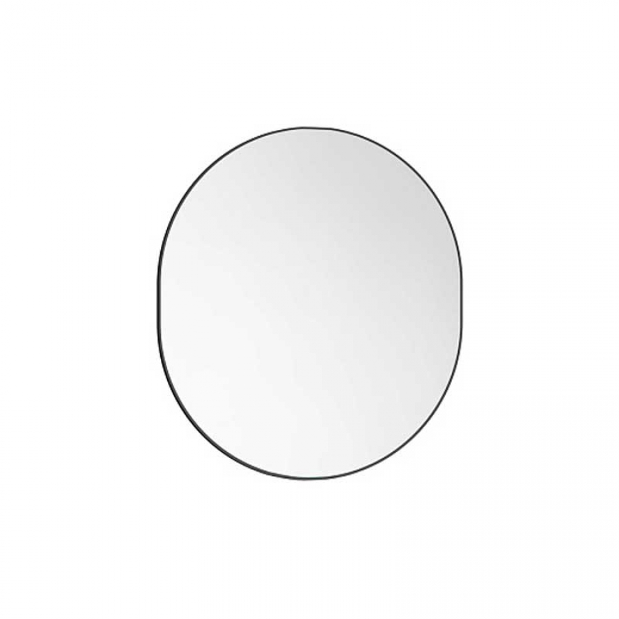 Зеркало Мини В 80х90, принт черный матовый (19) - изображение 1