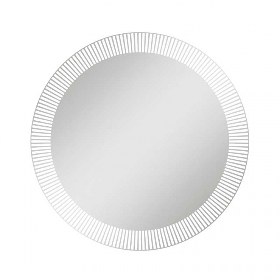Зеркало Джаз В 105 с подсветкой белый глянцевый (1) - изображение 1