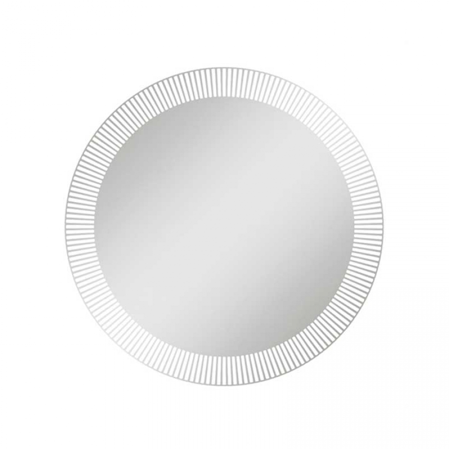 Зеркало Джаз В 85 с подсветкой белый глянцевый (1) - изображение 1