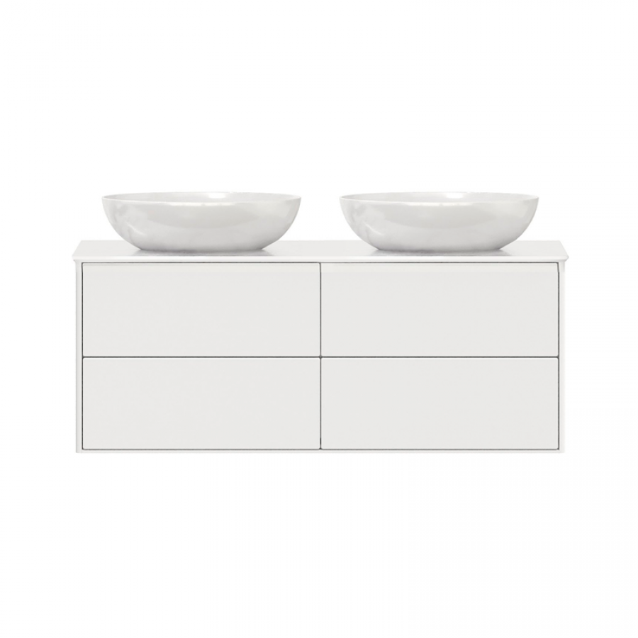 Тумба под умывальник Джаз НП 120-04 белый глянцевый (1) - изображение 1