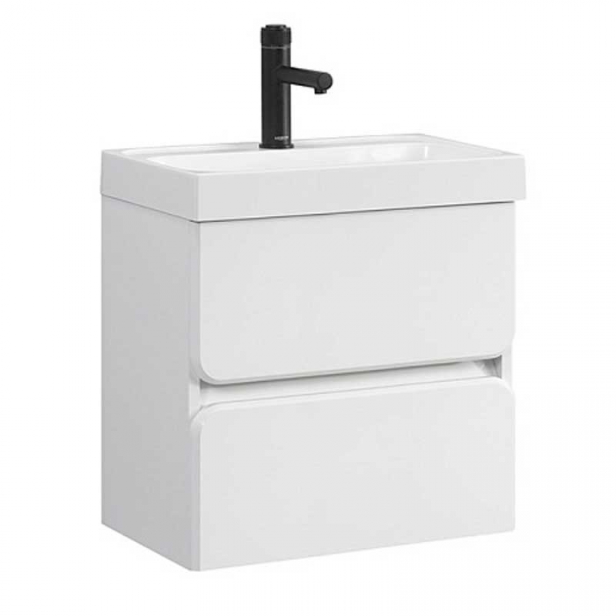 Тумба под умывальник Бостон НП 50-02 Белый глянцевый (1) - изображение 1 Тумба под умывальник Бостон НП 50-02 Белый глянцевый (1) - изображение 1