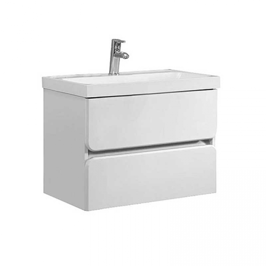 Тумба Бостон НП 70-02 Белый глянцевый (1) - изображение 1