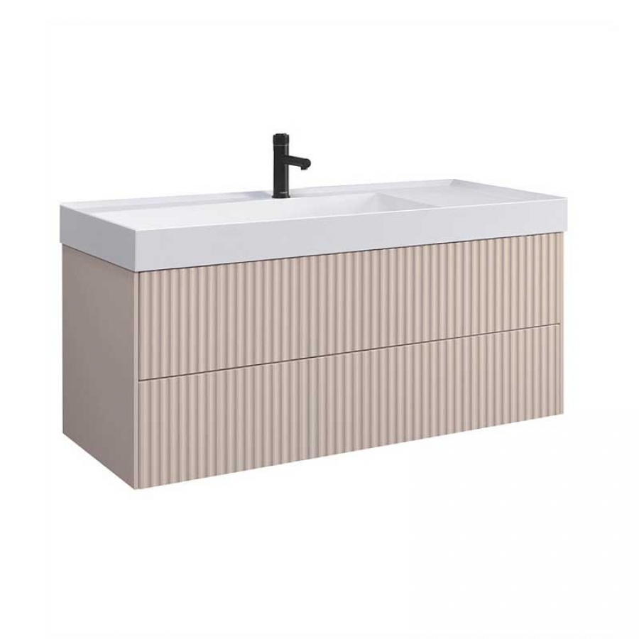 Тумба Сиртаки НП 120-02 светлый миндаль матовый (180) - изображение 1 Тумба Сиртаки НП 120-02 светлый миндаль матовый (180) - изображение 1