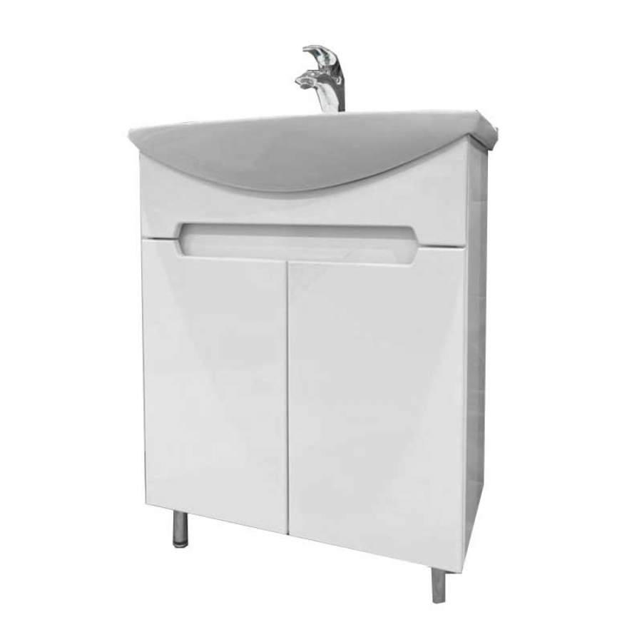 Тумба MARSEL72 700 PVC 2 двери - изображение 1 Тумба MARSEL72 700 PVC 2 двери - изображение 1