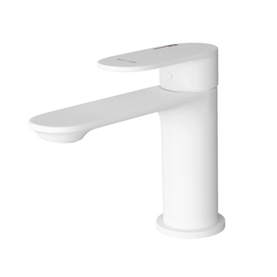 Смеситель Mindel 8503 для умывальника (белый Soft-touch) - изображение 1 Смеситель Mindel 8503 для умывальника (белый Soft-touch) - изображение 1