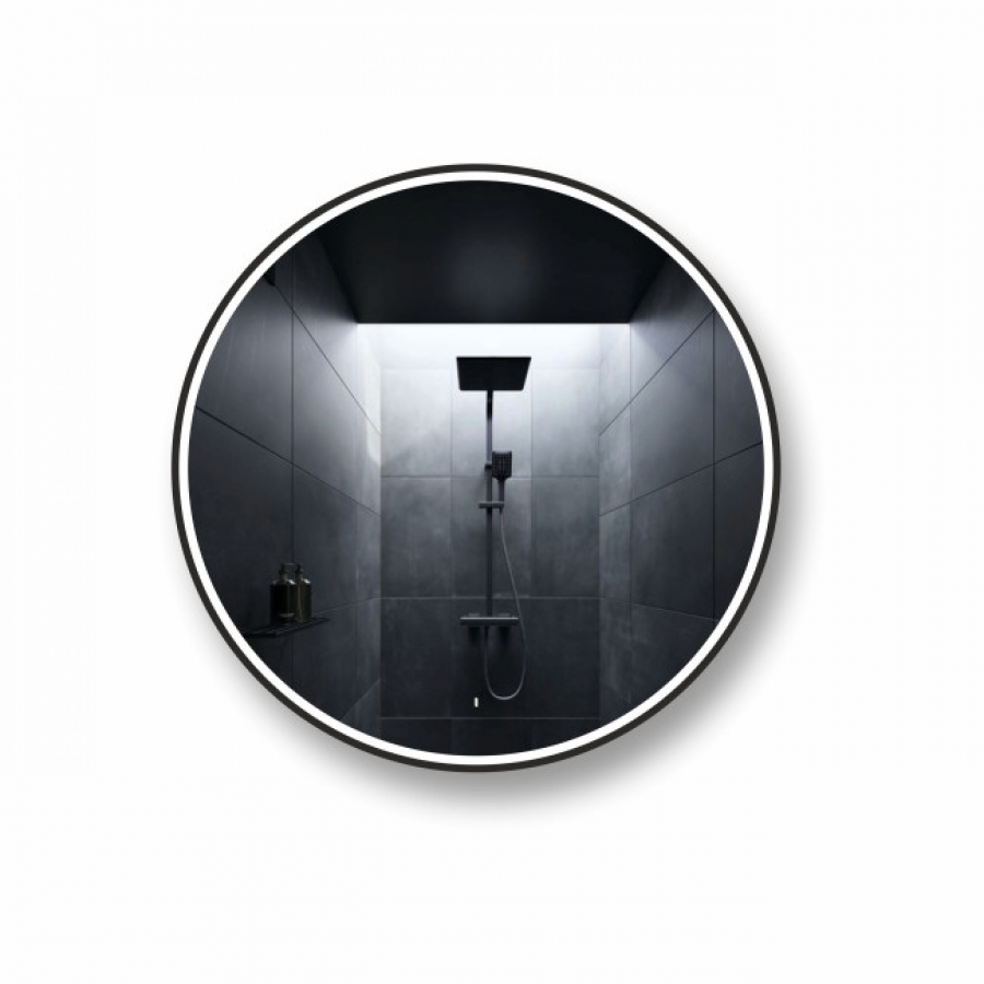 Зеркало с подсветкой Cairo black 80dh-6 - изображение 1