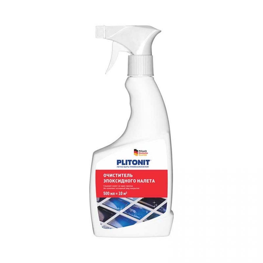 Средство PLITONIT для очистки от остатков эпоксидного налета 0,5л - изображение 1 Средство PLITONIT для очистки от остатков эпоксидного налета 0,5л - изображение 1