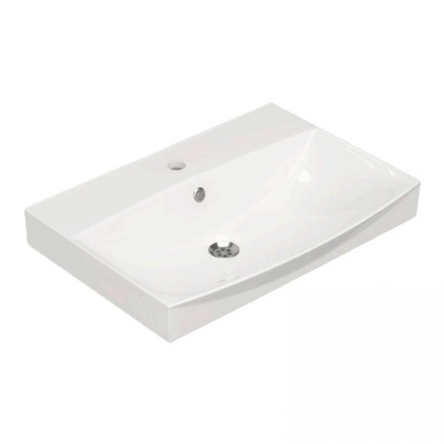 Умывальник Керамин Санторини 60 ФС мебельный белый - изображение 1