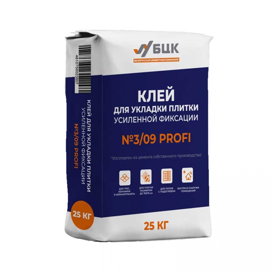 Клеевая смесь PROFI №3/09, М100 25кг - изображение 1