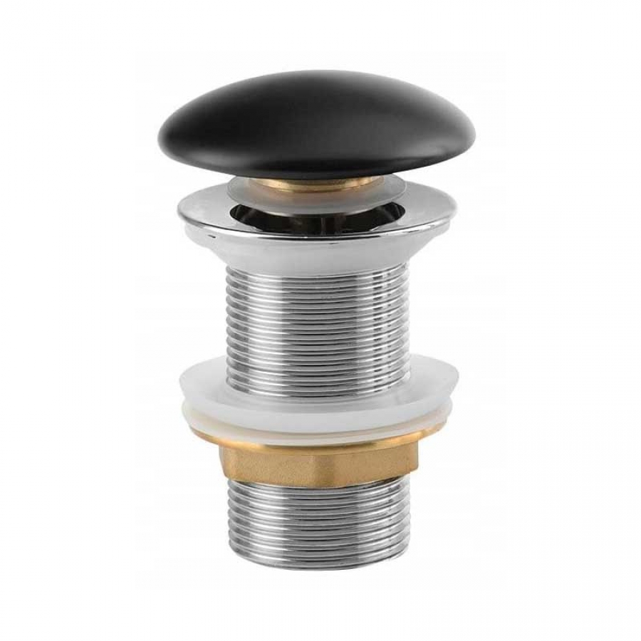 Донный клапан Axus 65*100 (dk01b) черный, арт. dk01b - изображение 1 Донный клапан Axus 65*100 (dk01b) черный, арт. dk01b - изображение 1