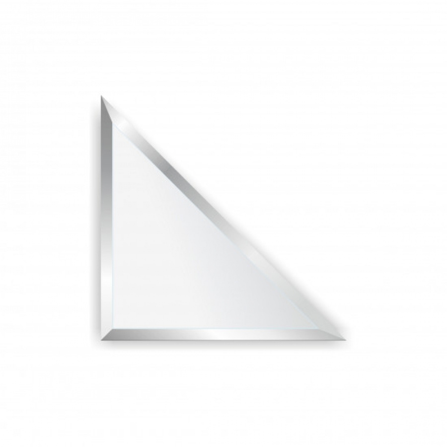 Зеркало декоративное  200*200, треугольник, Арт. ДЗ-02  - изображение 1