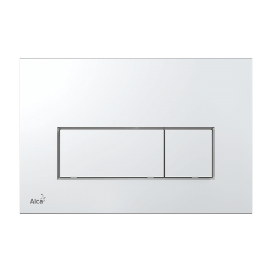 Кнопка управления для бачка унитаза, хром-глянцевая (Чехия) Арт.М571 - изображение 1