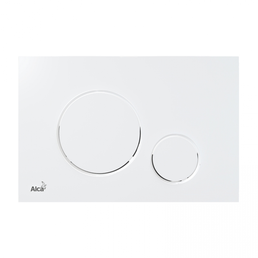 Кнопка для бачка унитаза (белая), арт. M670 - изображение 1
