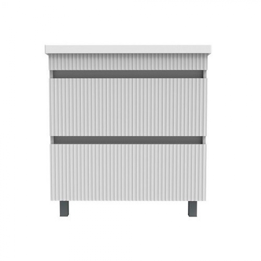 Тумба под умывальник Виго 60 арт. 68.01, Белый матовый - изображение 1