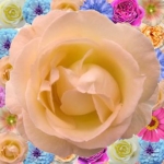 Декор Цветы 200х200 - изображение 4