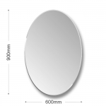 Зеркало 900х600 фигурное с фацетом 10мм 8с-С/059  - изображение 4