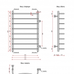 Чайка (бок.подв., 1" резьба) 500 х 800 / 8 - изображение 2