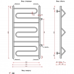 Танго 3 (бок.подв.,1рез) 500x1000 - изображение 2