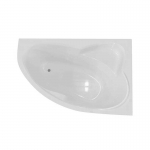 Акриловая ванна NIKA LA 1600х1050 R угловая в комплекте с сифоном - изображение 1