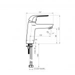 Смеситель д/ванны LIMA-10/K - изображение 2
