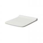 Сиденье для унитаза с системой плавного опускания крышки Квадро-ЖС Slim - изображение 1