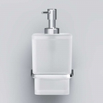 Стеклянный диспенсер для жидкого мыла с настенным держателем AM.PM Inspire 2.0 A50A36900 - изображение 3