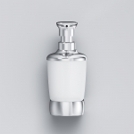 Стеклянный диспенсер для жидкого мыла с настенным держателем AM.PM Sensation A3036900 - изображение 3