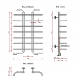 Гамма (нижн.подв., 1/2 резьба) 160 x 700 x 500 / 7 - изображение 2