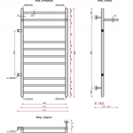 Свирель V+ (бок.подв.левый,1рез) 500x1000/11 с полкой - изображение 2