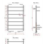 Дуэт (нижн.подв., 1/2  резьба)  500 х 800 / 7 - изображение 2