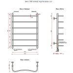 Чайка (нижн.подв., 1/2" резьба)  500 х 700 / 6 - изображение 2