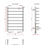 Чайка (нижн.подв., 1/2" резьба) 500 х 800 / 8 - изображение 2