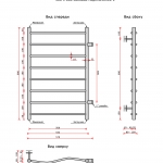 Мелодия (бок.подв.,1" резьба) 500 х 800 / 8 - изображение 2