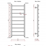 Соната (нижн.подв., 1" резьба) 400х1000 / 9 - изображение 2