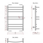 Соната 4+ (нижн.подв., 1" резьба) 500 x 800 / 8 - изображение 2