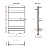 Соната 4+ (нижн.подв., 1/2" резьба) 500 x 800 / 8 - изображение 2