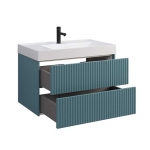 Тумба Сиртаки НП 85-02 голубой малахит матовый (179) - изображение 2