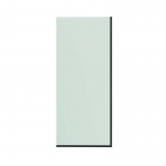 Шторка для ванны BENETTO 1400х700, матовое стекло, профиль черный матовый, BEN-403_BL_M - изображение 1