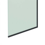 Шторка для ванны BENETTO 1400х700, матовое стекло, профиль черный матовый, BEN-403_BL_M - изображение 2