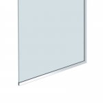 Шторка для ванны BENETTO 1400х600, прозрачное стекло, профиль хром полированный, BEN-403_SL_C 600 - изображение 2