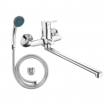 Смеситель FIN для ванны излив 350мм с комплектом, арт. FN31 - изображение 1