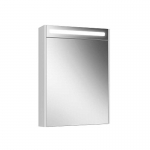 Шкаф зеркальный Нёман ВШ 60 Белый глянцевый (1) - изображение 1