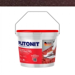 PLITONIT Colorit EasyFill антрацит - 2 эпоксидная затирка для межплиточных швов и реактивный клей для плитки, 2 кг - изображение 1