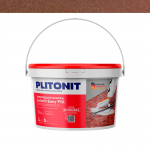 PLITONIT Colorit EasyFill какао - 2 эпоксидная затирка для межплиточных швов и реактивный клей для плитки, 2 кг - изображение 1