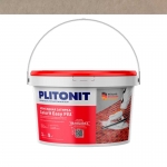 PLITONIT Colorit EasyFill песочно-серый - 1 эпоксидная затирка для межплиточных швов и реактивный клей для плитки, 1 кг - изображение 1